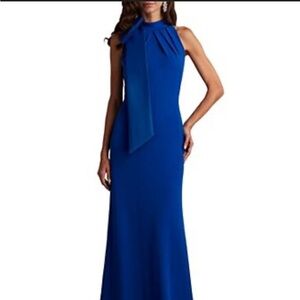 Betsy & Adam Cobalt Blue Dress